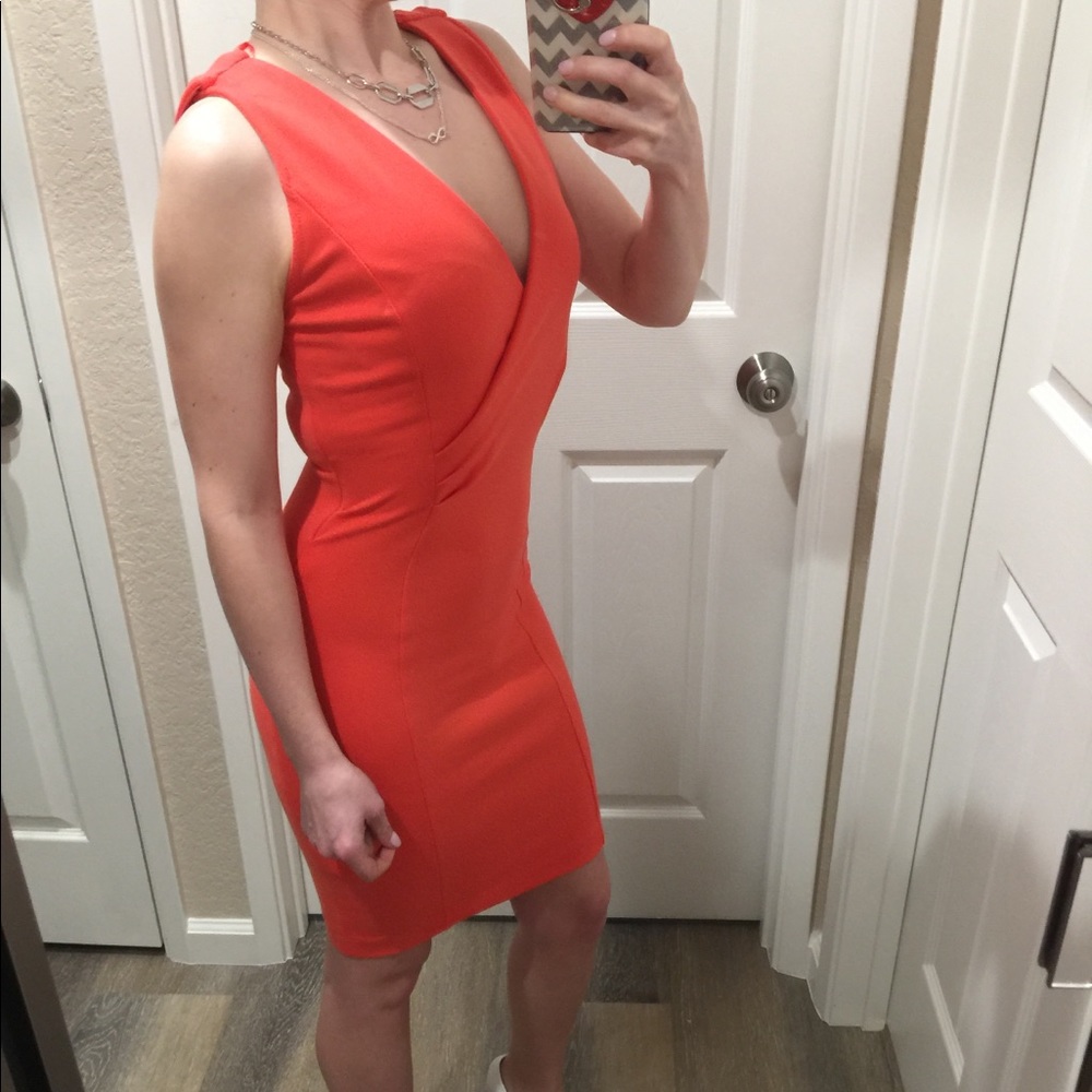 Zara Fitted Bodycon Dress with side Zipper XS NWOT